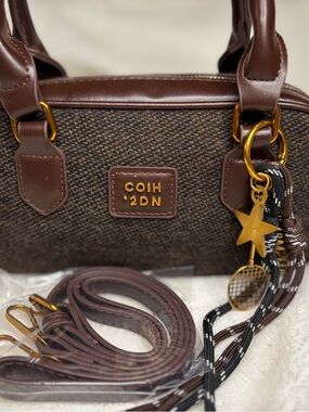 Mini Boston / Baguette Bag Brown Monogram w/ Tennis Charm 🎾